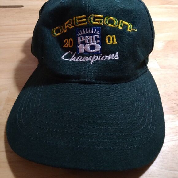Vintage Oregon Fiesta Bowl PAC 10 Champions Hat - Picture 2 of 8